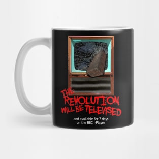 The Revolution Will Be Televised Design Mug